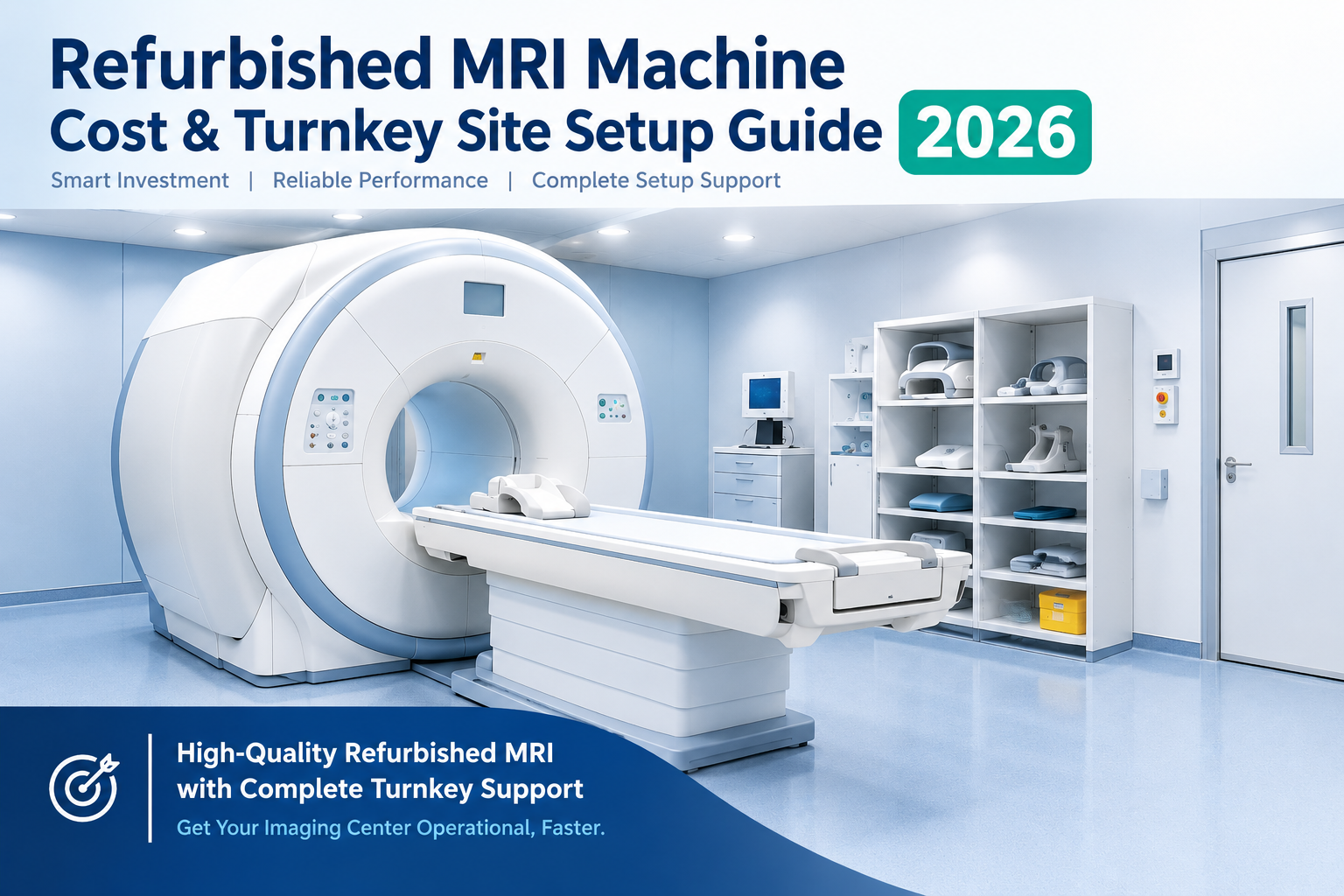 Refurbished MRI Machine Cost & Turnkey Site Setup Guide 2026