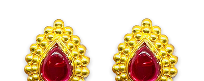 Stone and Fine Earrings