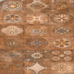 Moroccan Floor Tiles, Color Multicolor