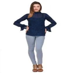 Medium And Large Ladies Star Top, Brand JSDC