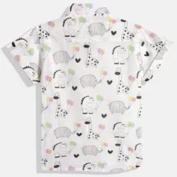 Boys Kids Shirt, Pattern Printed