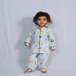 Women Night Suit Set, Color Mix