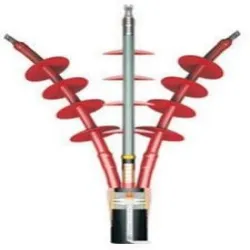 Vertical Cable Boots, Color Green-Black
