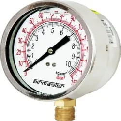Glycerine Filled Pressure Gauge, Use Liquid
