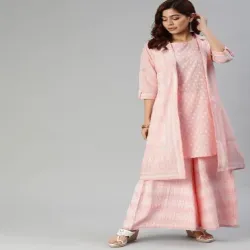 Printedted Ladies Kurtis, Rayon Type Printed