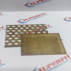 202 Stainless Steel Perforated Sheet, Hole Size 21-4 mm