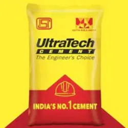 White Ultratech OPC Cement, Packaging Type Bag