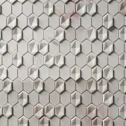 Damru Interlocking Tile, Material Cement