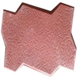 Zig Zag Reflective Paver Blocks, Thickness 50 mm