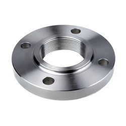 Silver Threaded Flanges