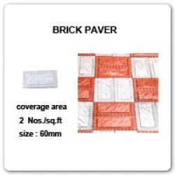 Paver Block 60mm Hydraulic, Shape Rectangular