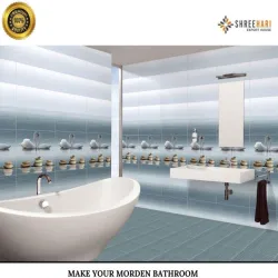 Decorative Bathroom Tile, Brand Kajaria