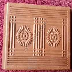 Natural Red Plain Clay Roof Tile, Color as per requirement
