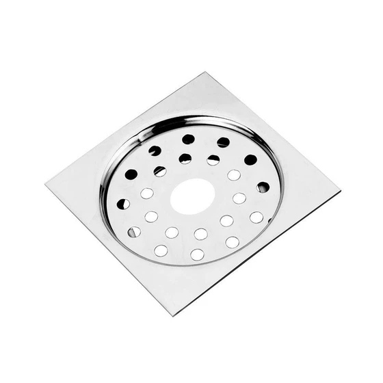 Square Drain Jali — Drawing Mirror Polish Surface