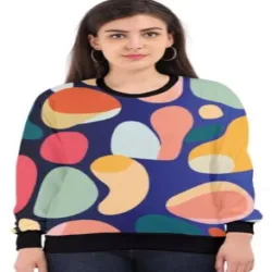 Stylish zipper Sweatshirt, Fabric Wool