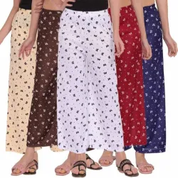 Floral Print Palazzo Pant, Waist Size 320
