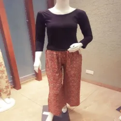 Ladies Palazzo, Fabric Rayon