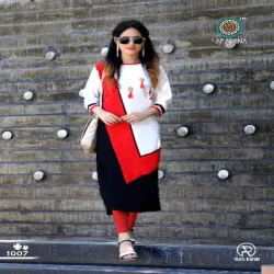 Cotton and Indo Western Kurti, Wash Care Dry clean