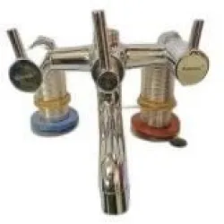 Number Of Handles Single Handle, UsageApplication Bathroom Fitting Grohe Aria Bath Mixer, Color Silver, Brand Raj Traders