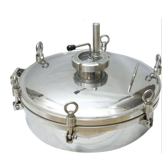 Stainless Steel Pressure Cover — Hole Welding Thickened