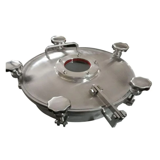 Steel Pressure Manhole Cover — Molding Cutting Machine
