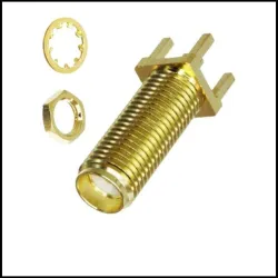 SMA Connector with Wire - SMA to Lassen IQ Hirose HFL Cable, Connectivity Type Male And Female