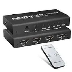 Hunter HDMI X4 Splitter-9021, Warranty 1 Year