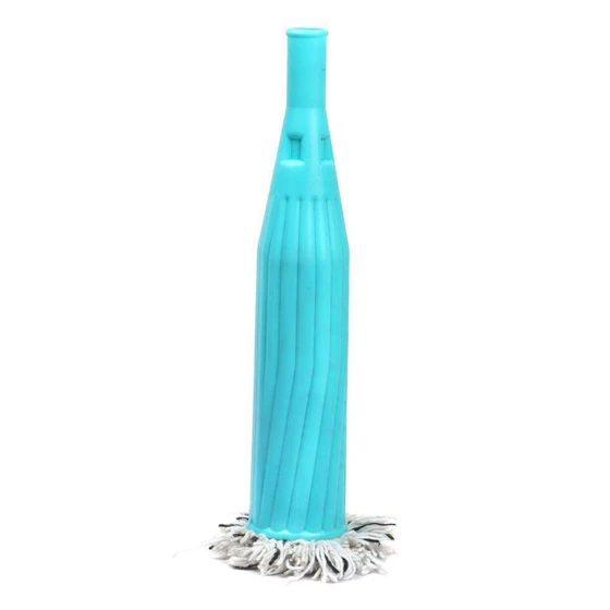 Plastic Bottle Mop — Rectangle Cloth Cover Type