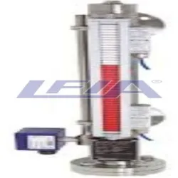 Magnetic Level Gauge with Transmitter, Process Connection Flanged