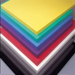 Colored Plastic Sheet, Material Pvc