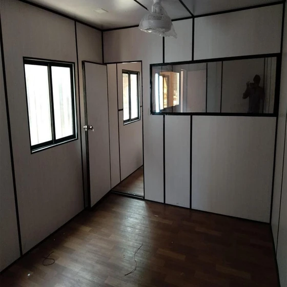 Bunk Industrial Office — Rectangular Construction site