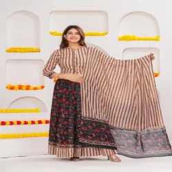 Cotton Printed Lehanga Choli Set, Embroidery Type Hand Work