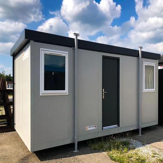 Prefabricated Porta Cabin — MS Material Eco Friendly