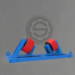 Roller pipe support, Condition Used