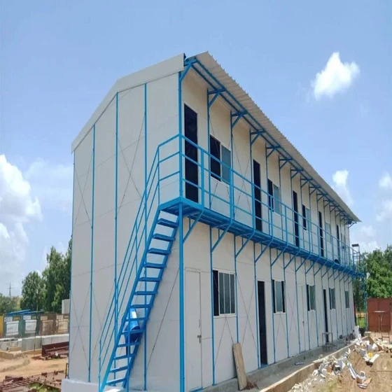 Labor Prefabricated Colony — Color Coated Finish
