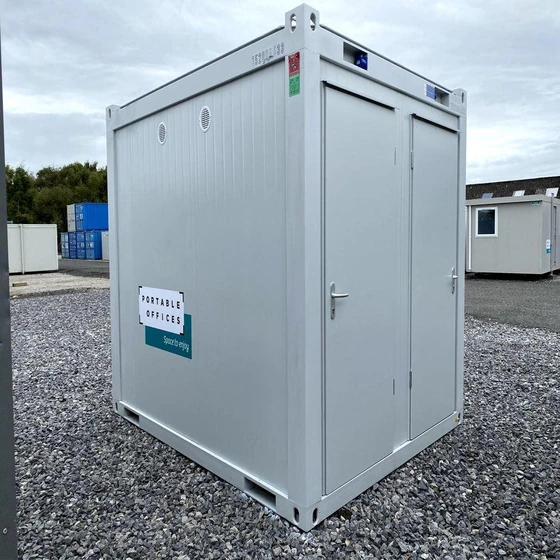 Office Portable Toilet — Galvanlized steel frame