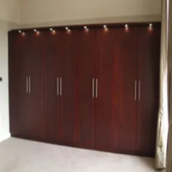 Sliding Wardrobe, Colour Grey