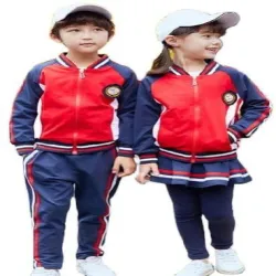 School Uniforms Tracksuit, Fabric Polyester