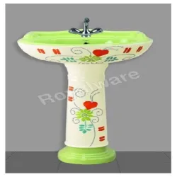 Golden Table Top Wash Basin, Shape Oval