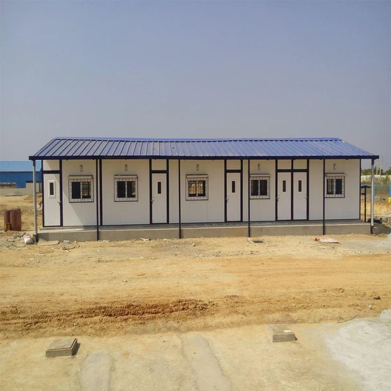 Site Office Prefabricated — Rectangular Shape Modular type