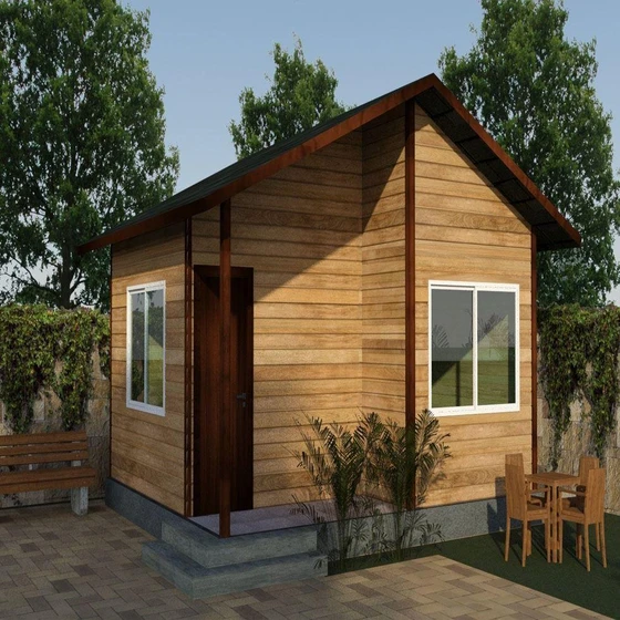 Resort Cottage Prefabricated — home office Usage