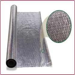 Radiant Barrier Or Bubble Insulation, Material Fiber glass and heat insulation materials