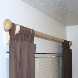 Window Curtain Rod, Type Extendable Curtain Rods