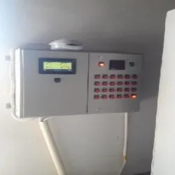 Three Electric Changer Distribution Control Panel, Rated Voltage 415 V