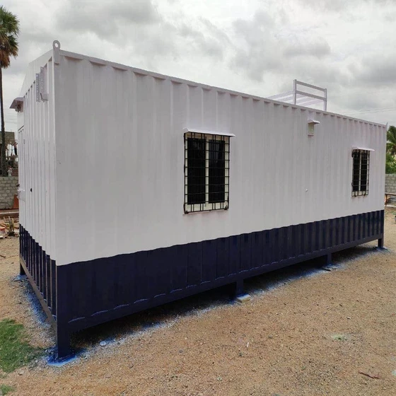 Portable Gi Office Cabin — Panel Build type Office