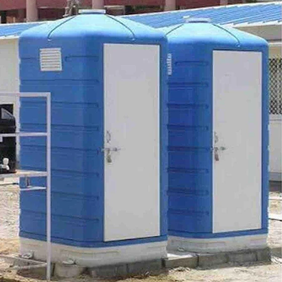 Portable PVC Toilet — foot pump flush usage