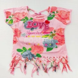 Girls Floral Top, Brand Hang Hold