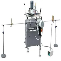 UPVC Lock Hole S Machine Low Cost, Three Hole Drill Centre Distance 215215 mm