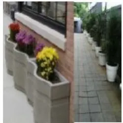FRP Bowl Planter, Material FRP
