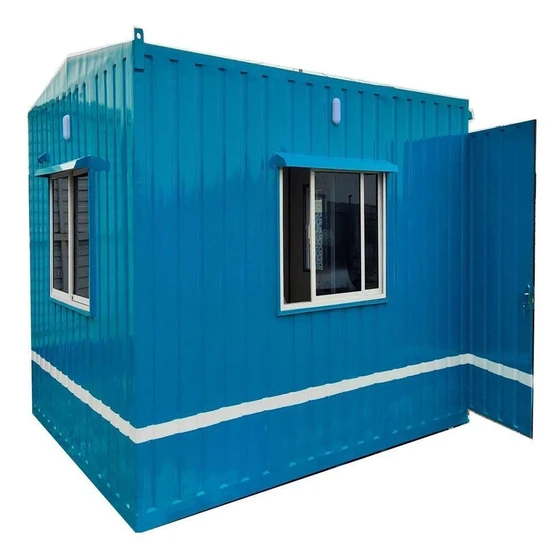Guard Steel Portable Cabin — Guard Room Usage Steel